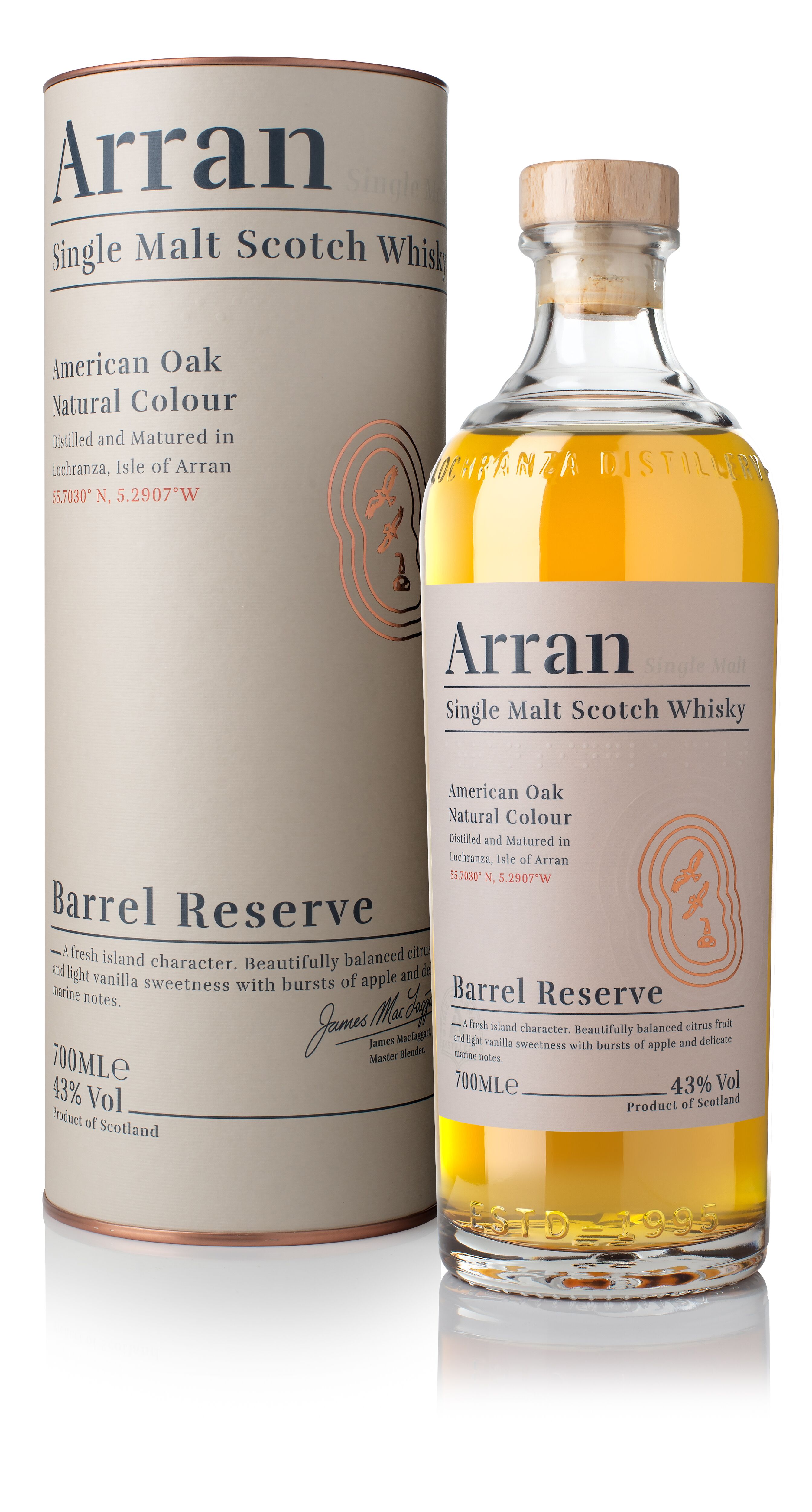 The Arran Malt, Barrel Reserve - Whisky - Skotsk - LAGO-import A/S