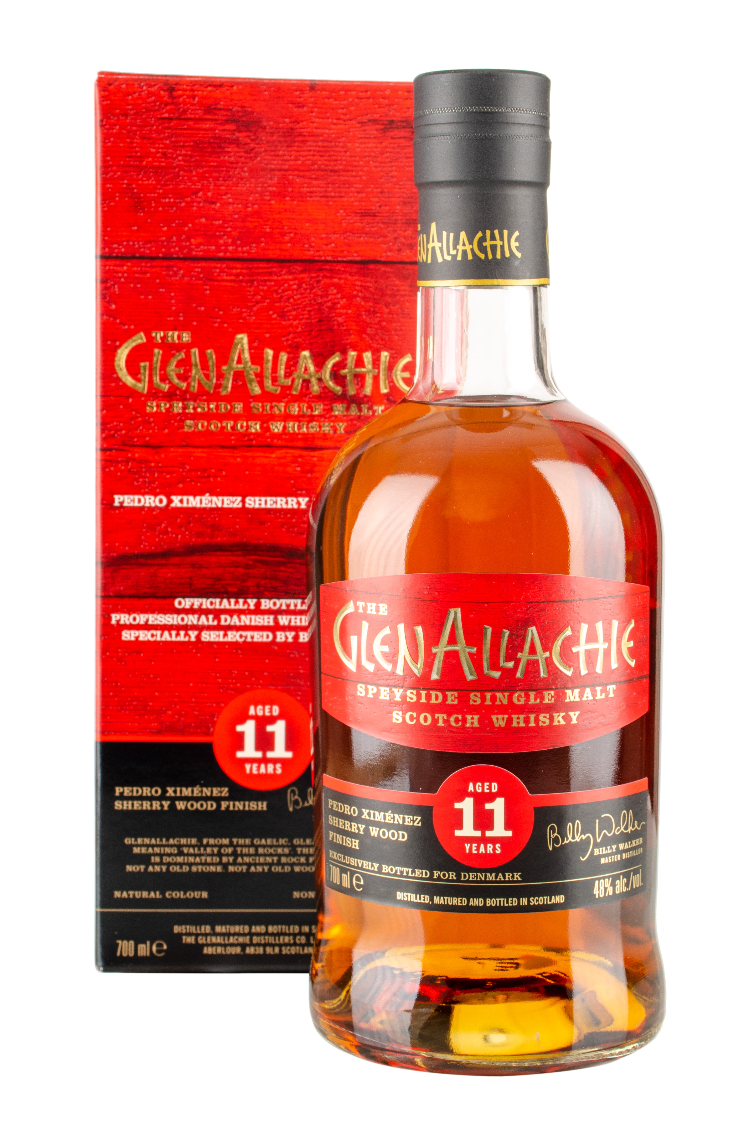 GlenAllachie 11 Years Old Speyside Single Malt 48 P X Sherry
